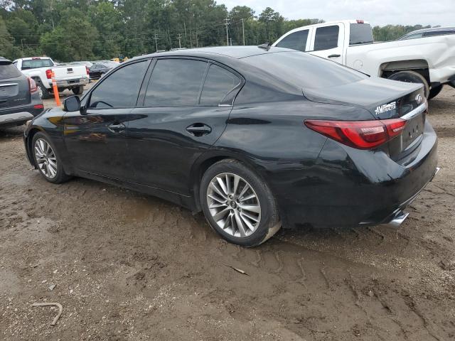 JN1EV7AP0JM364007 - 2018 INFINITI Q50 LUXE BLACK photo 2