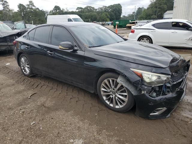 JN1EV7AP0JM364007 - 2018 INFINITI Q50 LUXE BLACK photo 4