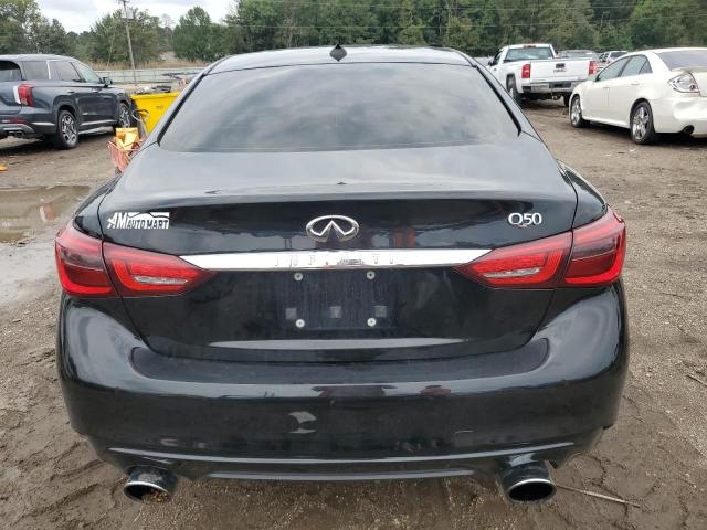 JN1EV7AP0JM364007 - 2018 INFINITI Q50 LUXE BLACK photo 6