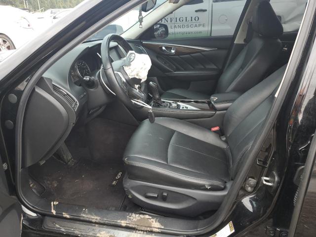 JN1EV7AP0JM364007 - 2018 INFINITI Q50 LUXE BLACK photo 7