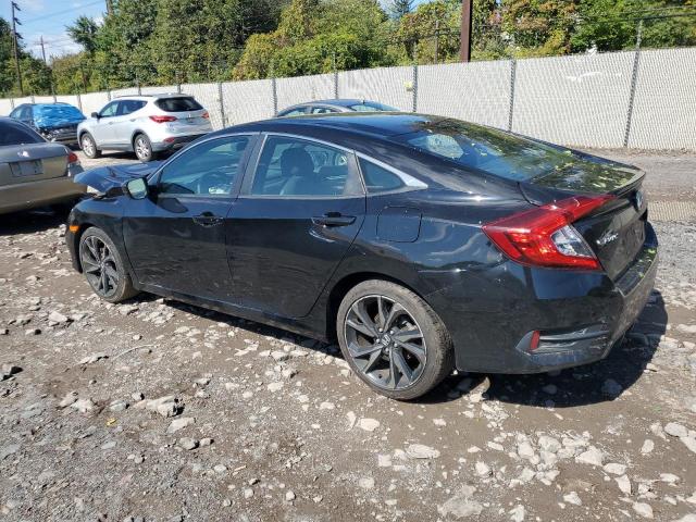 2HGFC2F85KH544083 - 2019 HONDA CIVIC SPORT أسود صورة 2