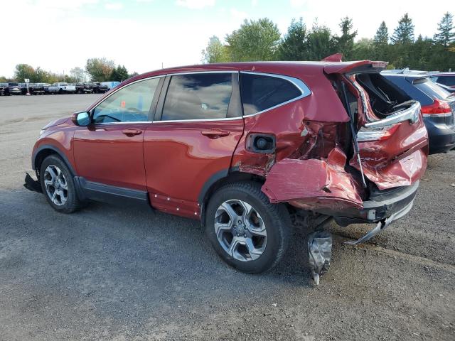 2HKRW2H55KH114440 - 2019 HONDA CR-V EX RED photo 2