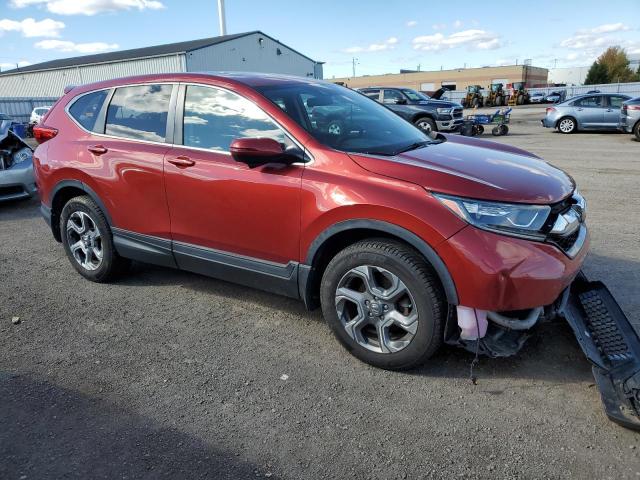 2HKRW2H55KH114440 - 2019 HONDA CR-V EX RED photo 4