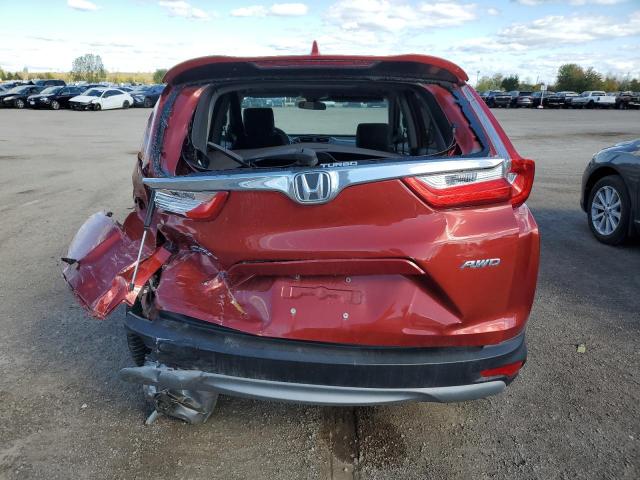 2HKRW2H55KH114440 - 2019 HONDA CR-V EX RED photo 6