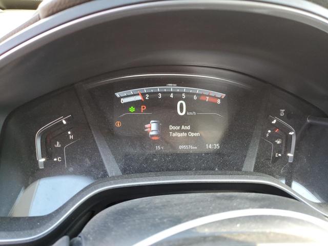 2HKRW2H55KH114440 - 2019 HONDA CR-V EX RED photo 9