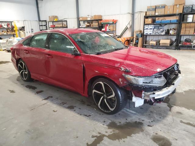 1HGCV1F32NA039360 - 2022 HONDA ACCORD SPORT 红色 照片 4