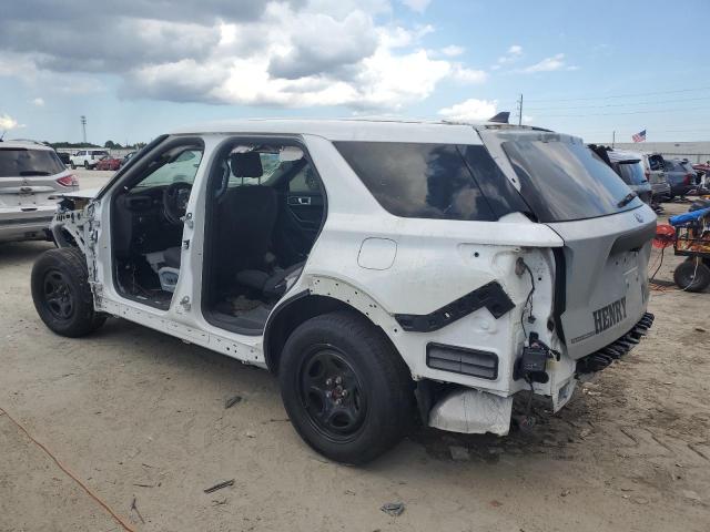 1FM5K8ABXMGA96517 - 2021 FORD EXPLORER POLICE INTERCEPTOR WHITE photo 2