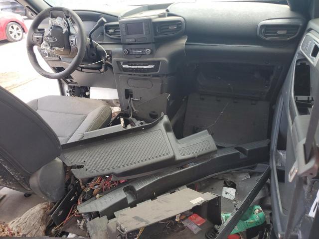 1FM5K8ABXMGA96517 - 2021 FORD EXPLORER POLICE INTERCEPTOR WHITE photo 8