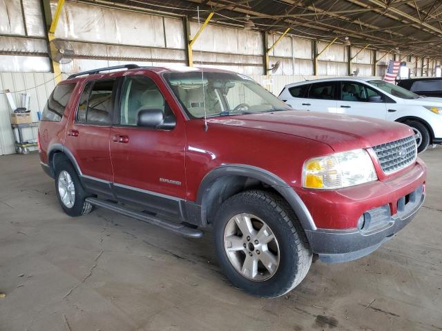 1FMDU73W92UD65394 - 2002 FORD EXPLORER XLT RED photo 4