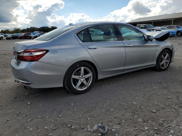 1HGCR3F87GA014405 - 2016 HONDA ACCORD EXL SILVER photo 3