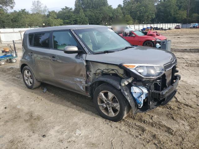 KNDJN2A20K7679747 - 2019 KIA SOUL Сұр фото 4