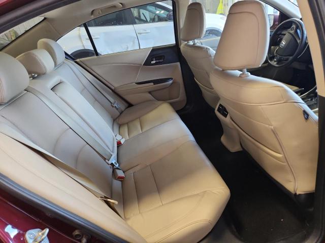 1HGCR2F82FA047627 - 2015 HONDA ACCORD EXL BURGUNDY photo 10