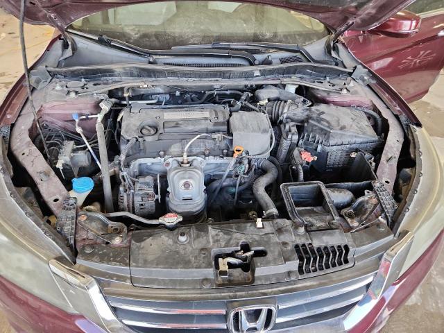 1HGCR2F82FA047627 - 2015 HONDA ACCORD EXL BURGUNDY photo 11