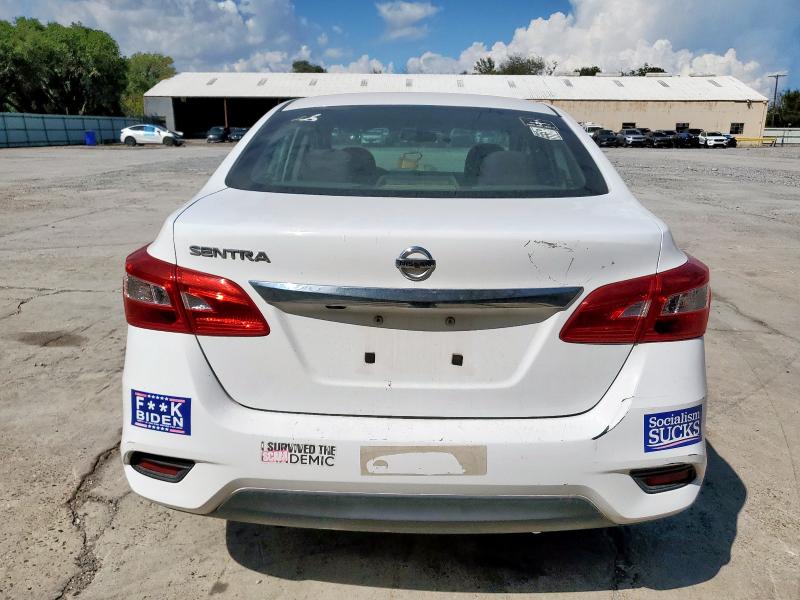 3N1AB7AP0JY298210 - 2018 NISSAN SENTRA S Ақ фото 6