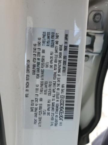 JM3KFBDM9K0603183 - 2019 MAZDA CX-5 GRAND TOURING WHITE photo 12