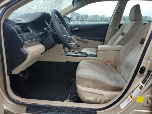 4T1BF1FK3CU039888 - 2012 TOYOTA CAMRY BASE GOLD photo 7