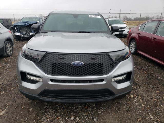 1FM5K8AB8MGB24525 - 2021 FORD EXPLORER POLICE INTERCEPTOR 银色 照片 5