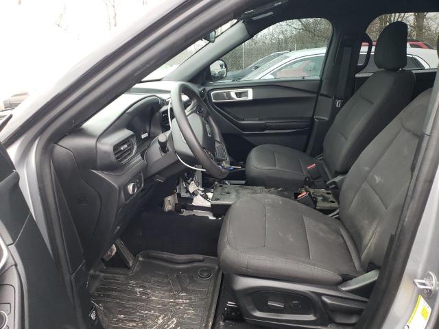 1FM5K8AB8MGB24525 - 2021 FORD EXPLORER POLICE INTERCEPTOR 银色 照片 7