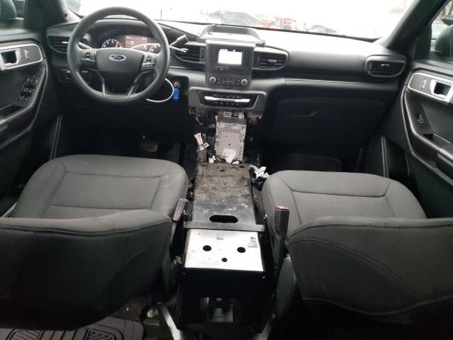 1FM5K8AB8MGB24525 - 2021 FORD EXPLORER POLICE INTERCEPTOR 银色 照片 8