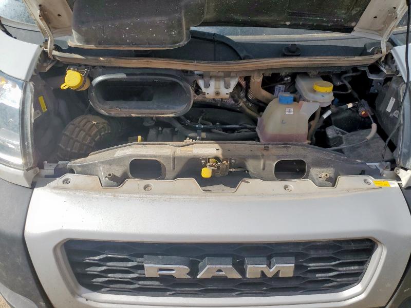 3C6LRVCG8NE121695 - 2022 RAM PROMASTER 2500 HIGH თეთრი ფოტო 11