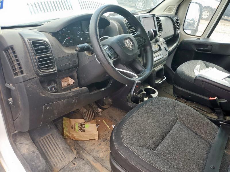 3C6LRVCG8NE121695 - 2022 RAM PROMASTER 2500 HIGH თეთრი ფოტო 8