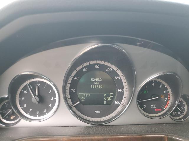 WDDHF8HB3AA153527 - 2010 MERZ E 350 4MATIC SILVER photo 9