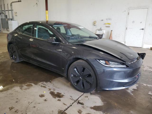 5YJ3E1EB1RF754134 - 2024 TESLA MODEL 3 Сұр фото 4