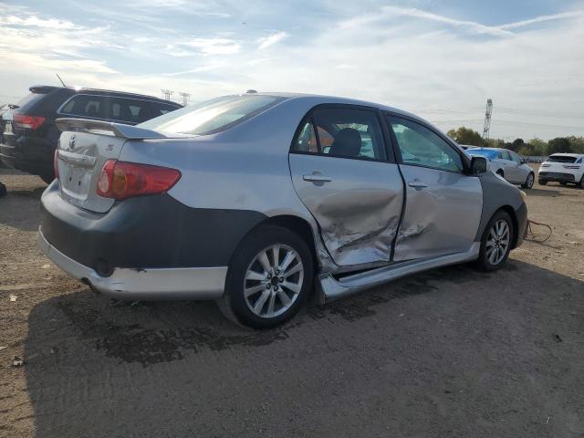 2T1BU4EE1AC429664 - 2010 TOYOTA COROLLA BASE 银色 照片 3