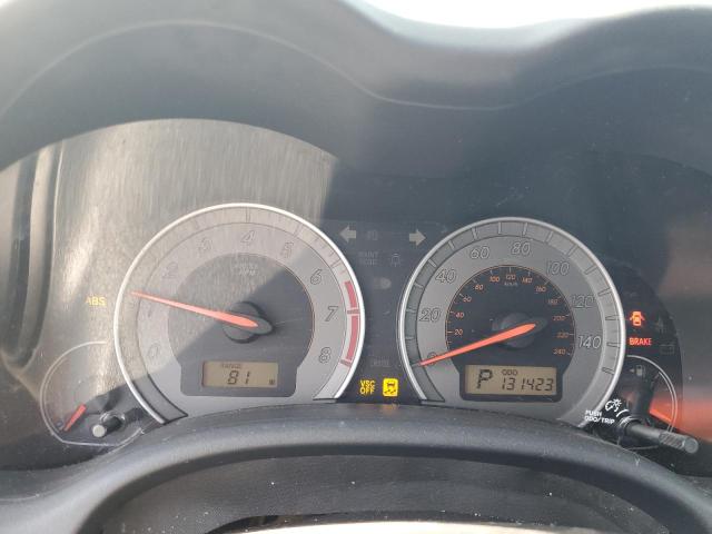 2T1BU4EE1AC429664 - 2010 TOYOTA COROLLA BASE 银色 照片 9