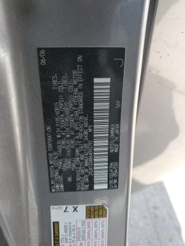 JTLKT334864093792 - 2006 TOYOTA SCION XB SILVER photo 12