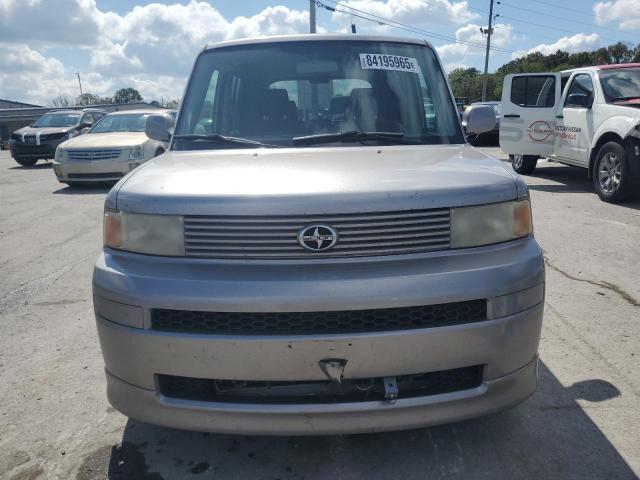 JTLKT334864093792 - 2006 TOYOTA SCION XB SILVER photo 5