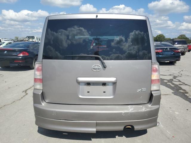 JTLKT334864093792 - 2006 TOYOTA SCION XB SILVER photo 6