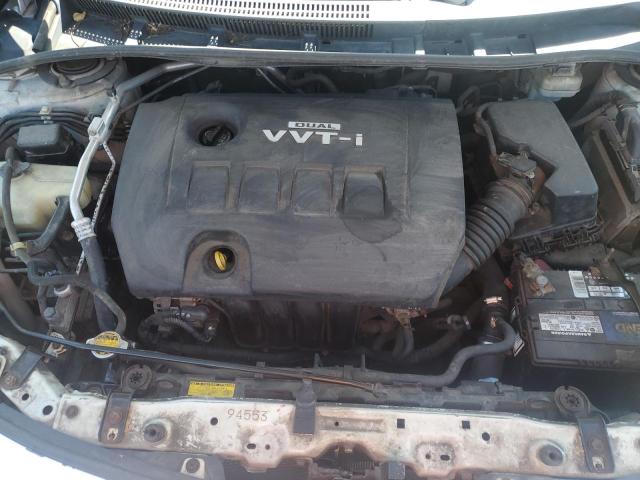 2T1BU4EE4AC275550 - 2010 TOYOTA COROLLA BASE WHITE photo 11