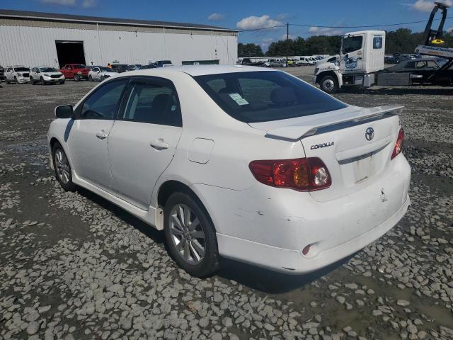 2T1BU4EE4AC275550 - 2010 TOYOTA COROLLA BASE WHITE photo 2