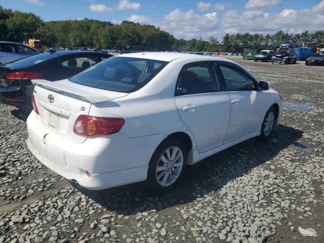 2T1BU4EE4AC275550 - 2010 TOYOTA COROLLA BASE WHITE photo 3
