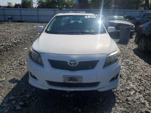 2T1BU4EE4AC275550 - 2010 TOYOTA COROLLA BASE WHITE photo 5