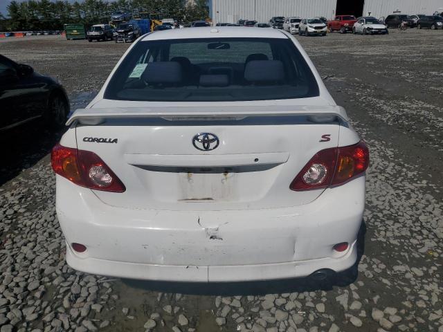 2T1BU4EE4AC275550 - 2010 TOYOTA COROLLA BASE WHITE photo 6