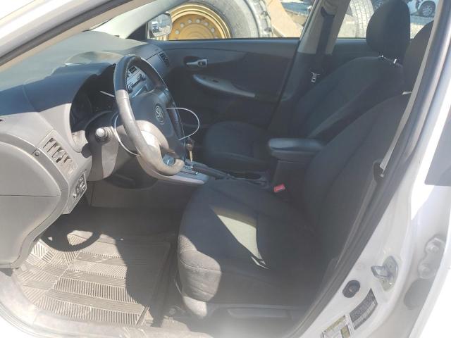2T1BU4EE4AC275550 - 2010 TOYOTA COROLLA BASE WHITE photo 7