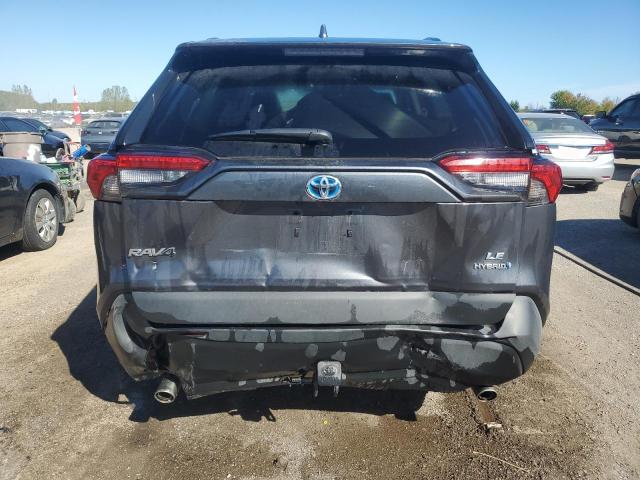 2T3BWRFVXRW206076 - 2024 TOYOTA RAV4 LE GRAY photo 6