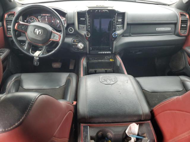 1C6SRFLT8KN629476 - 2019 RAM 1500 REBEL WHITE photo 8