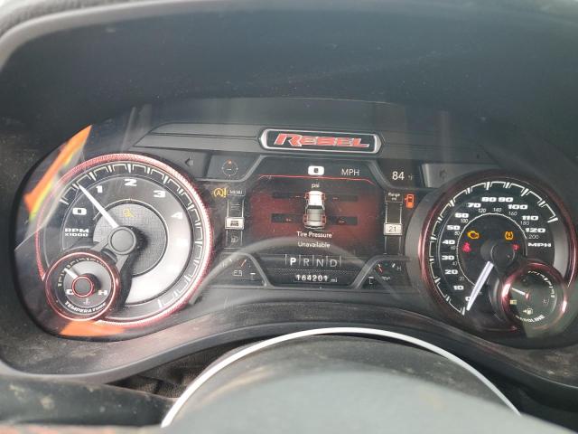 1C6SRFLT8KN629476 - 2019 RAM 1500 REBEL WHITE photo 9