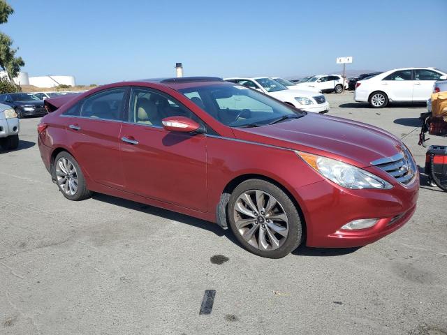 5NPEC4AB2BH211761 - 2011 HYUNDAI SONATA SE 红色 照片 4