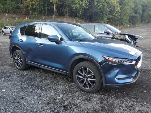 JM3KFBDM8J0369990 - 2018 MAZDA CX-5 GRAND TOURING BLUE photo 4