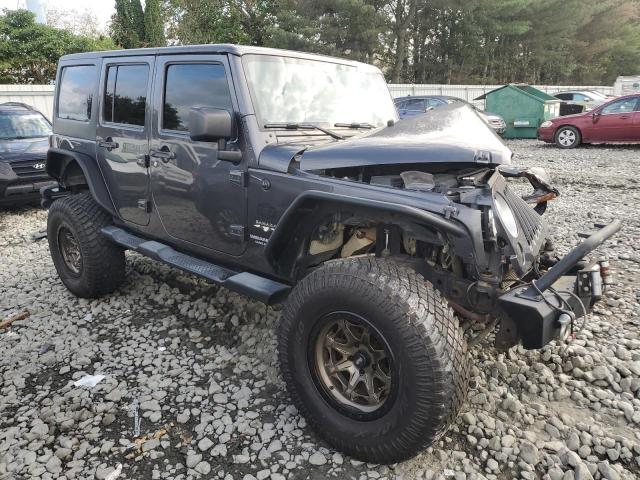 1C4BJWEG1GL157110 - 2016 JEEP WRANGLER U SAHARA GRAY photo 4