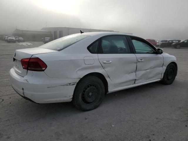 1VWAP7A31DC018347 - 2013 VOLKSWAGEN PASSAT S WHITE photo 3