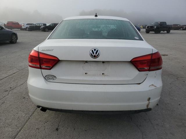 1VWAP7A31DC018347 - 2013 VOLKSWAGEN PASSAT S WHITE photo 6
