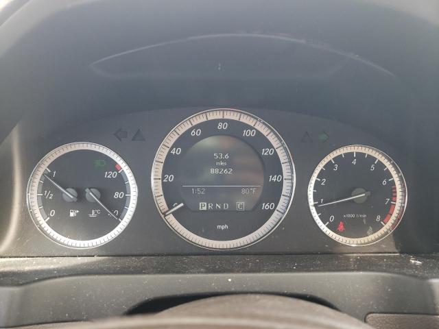 WDDGF81XX9R054556 - 2009 MERCEDES-BENZ C 300 4MATIC WHITE photo 9