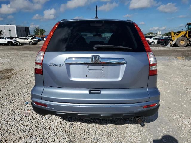 5J6RE3H77AL049265 - 2010 HONDA CR-V EXL Bleu photo 6