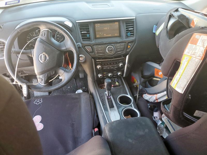 5N1AR2MN8FC719298 - 2015 NISSAN PATHFINDER S GRAY photo 8