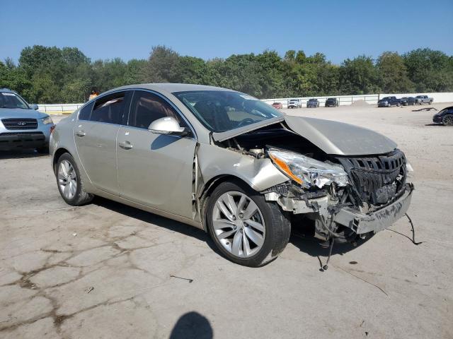 2G4GK5EXXE9219875 - 2014 BUICK REGAL CREAM photo 4